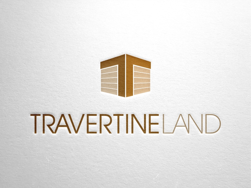 Travertineland - Logo Design