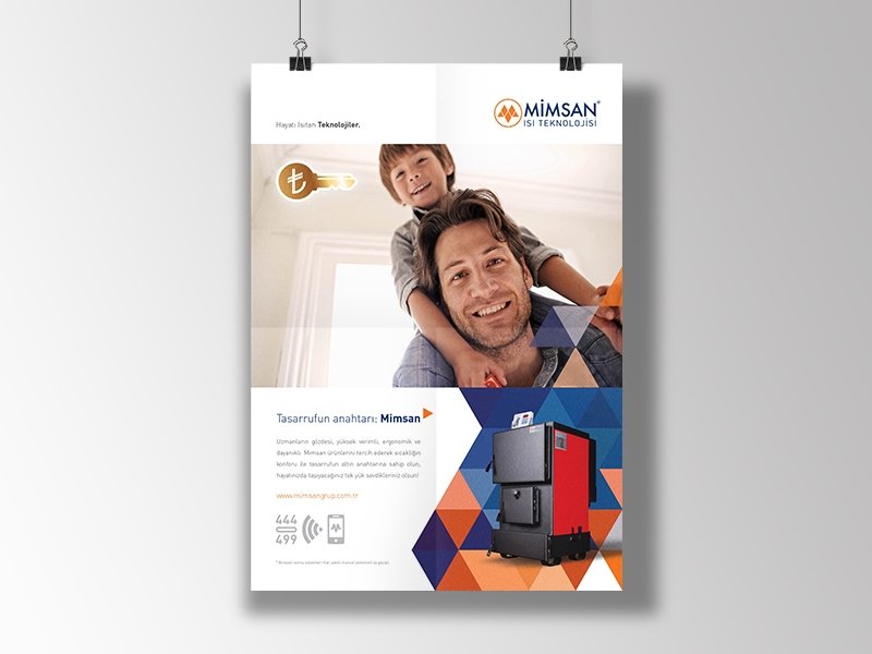 Mimsan Heating Technologies - Ad Concept and Ad Design